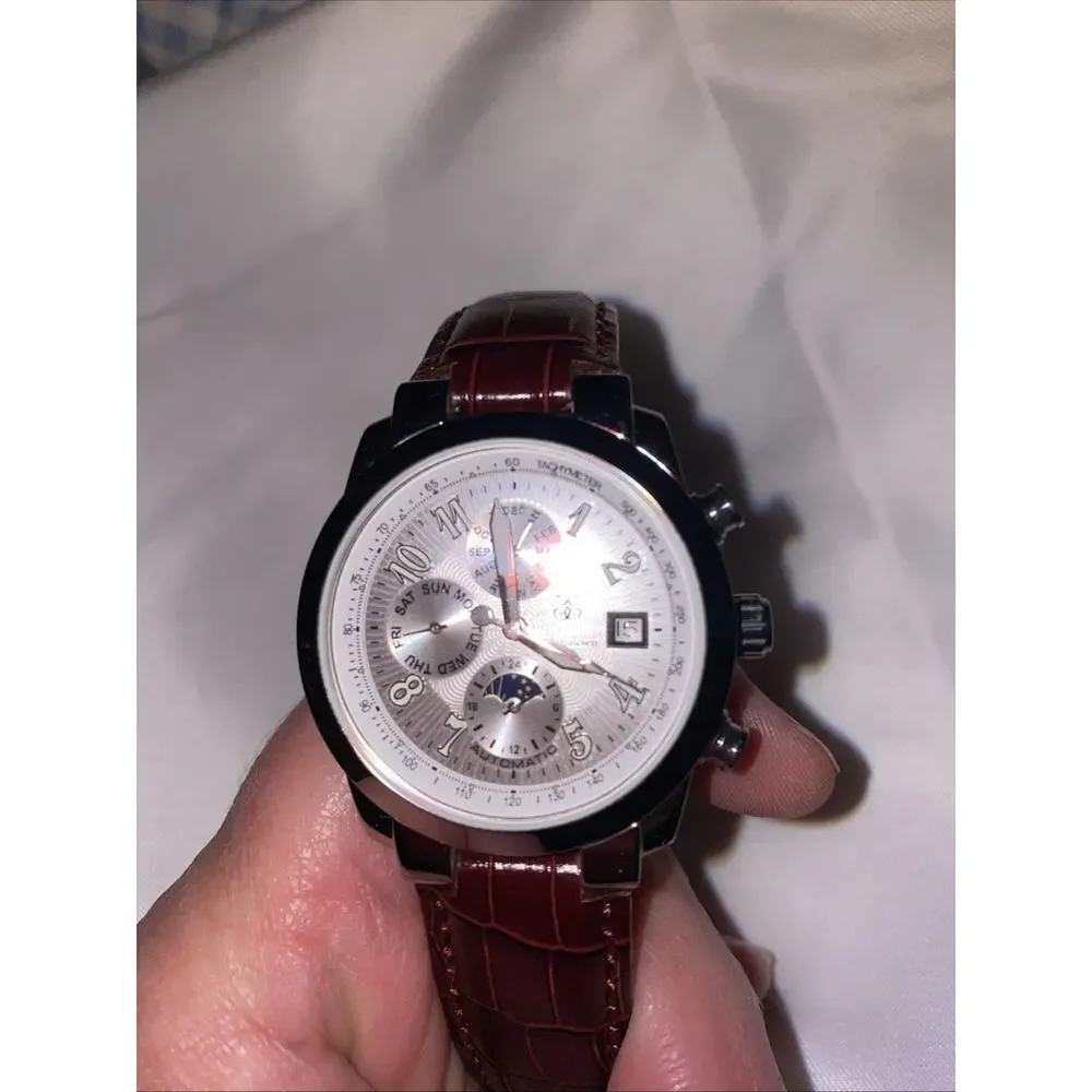 Eric Edelhausen Watch Water Resistant Stainless Steel NEW
